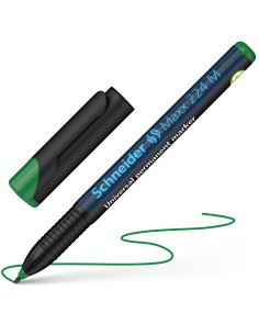 Kilemarker Schneider 224 M 1,0mm permanentne roheline