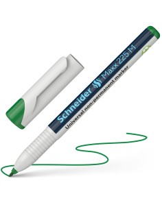 Kilemarker Schneider 225 M 1,0mm mittepermanentne roheline