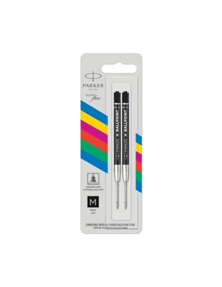Ball Pen Refill Quinkflow : Economy Black - M