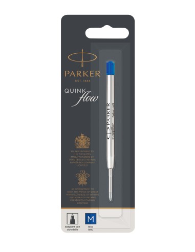 Südamik Parker pastapliiatsile QuinkFlow ECO 0,7mm sinine