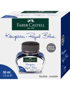 Tint Faber-Castell 30ml sinine kustutav