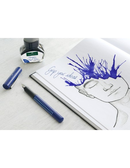 Faber-Castell Ink bottle, 30 ml, ink blue erasable