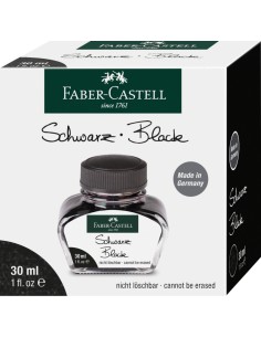 Tint Faber-Castell 30ml must kustutav