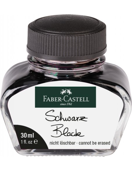 Tint Faber-Castell 30ml must kustutav