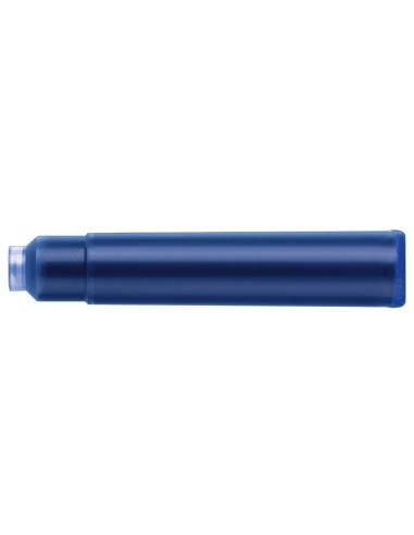 Faber-Castell Ink cartridges, standard, 6x blue erasable