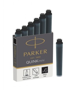 Tindipadrun Parker Quink Mini must 6tk/pk