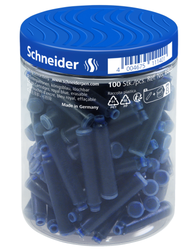 Ink Cartridge blue Container 100 pieces