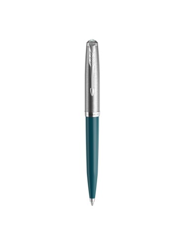 Pastapliiats Parker 51 Core Teal Blue CT Medium Black