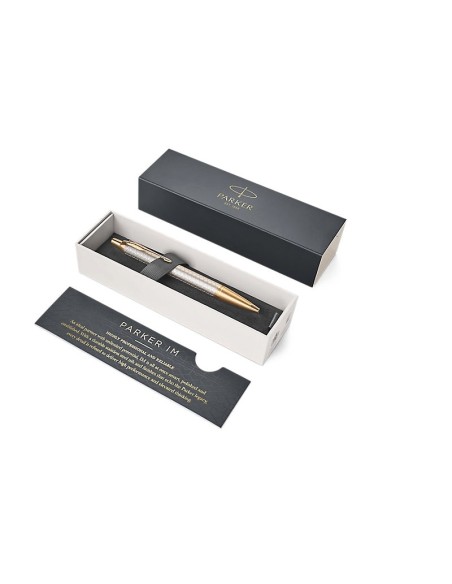 Pastapliiats Parker IM Premium Warm Grey GT 0,7mm sinine