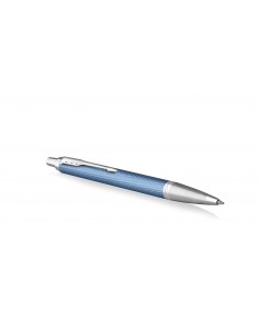 Parker IM Premium Blue Grey with Chrome Trim, Ballpoint Pen