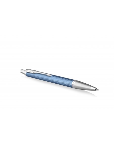 Parker IM Premium Blue Grey with Chrome Trim, Ballpoint Pen