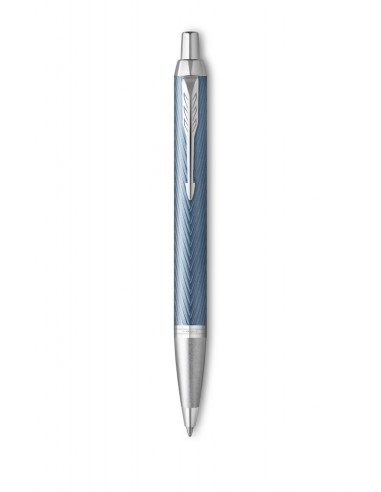 Parker IM Premium Blue Grey with Chrome Trim, Ballpoint Pen