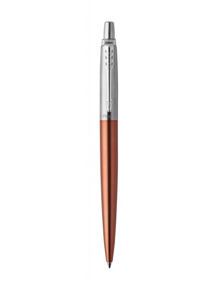 PARKER Jotter Ballpoint Pen, Chelsea Orange with Medium Point Blue Ink, Gift Box (1953189)