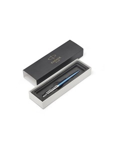 PARKER Jotter Ballpoint Pen, Waterloo Blue with Medium Point Blue Ink, Gift Box (1953191) 2