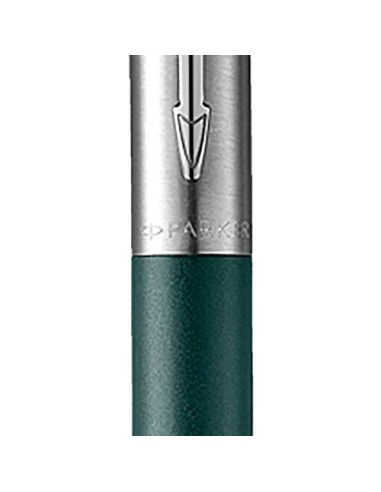 Parker Jotter XL Ballpoint Pen, Greenwich Matte Green, Chrome Trim, Medium Point, Blue Ink, Gift Box