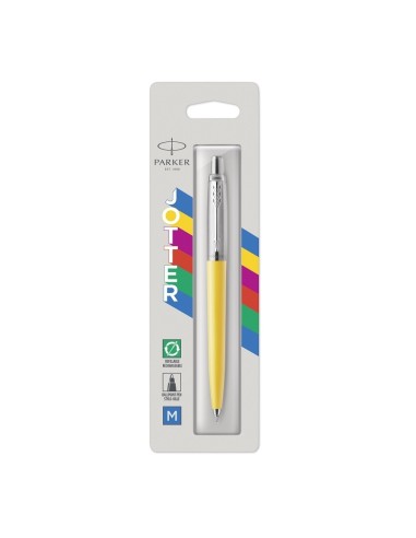 Pastapliiats Parker Jotter Originals Yellow CT Medium Blue