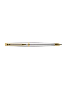 Waterman Hemisphere Ballpoint Pen Medium Point, Stainless Steel Gold Trim