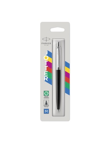 Pastapliiats Parker Jotter Originals Black CT Medium Blue