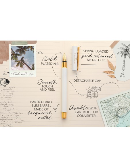 Sulepea Faber-Castell Neo Slim gold marshmallow M