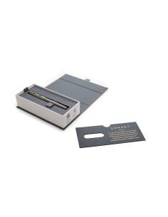 Fountain pen 18k Parker Sonnet Silver Chiselled GT Fine 2