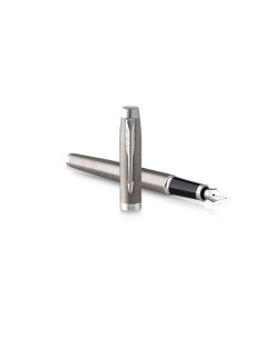 Parker IM Stainless Steel with Chrome Trim, Fountain Pen