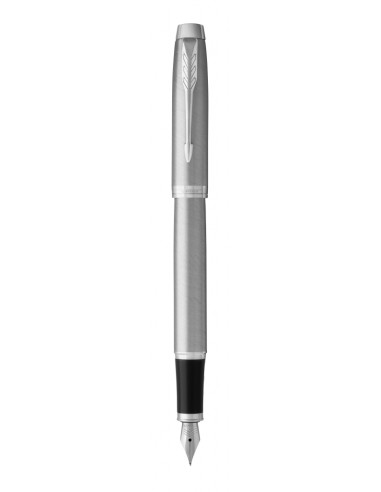 Parker IM Stainless Steel with Chrome Trim, Fountain Pen