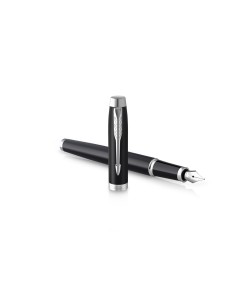 Parker IM Matte Black with Chrome Trim, Fountain Pen