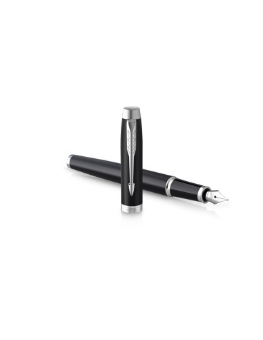 Parker IM Matte Black with Chrome Trim, Fountain Pen