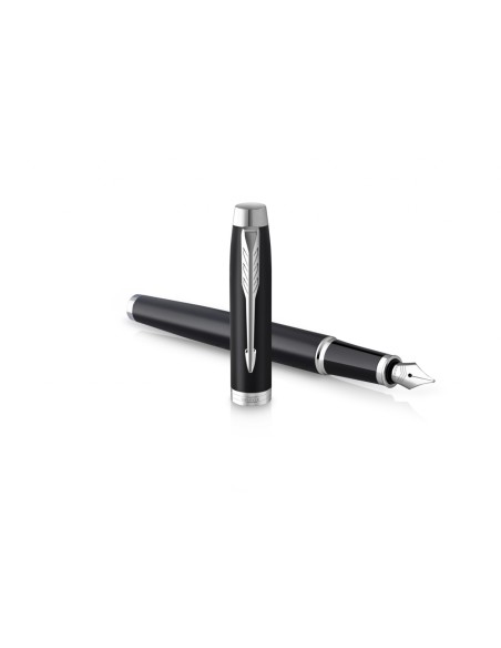 Parker IM Matte Black with Chrome Trim, Fountain Pen