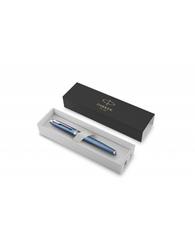 Parker IM Premium Blue Grey with Chrome Trim, Fountain Pen
