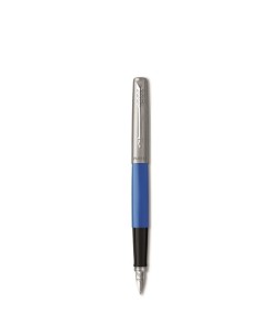 Parker Jotter Originals Fountain Pen, Classic Blue Finish, Medium Nib, Blue & Black Ink