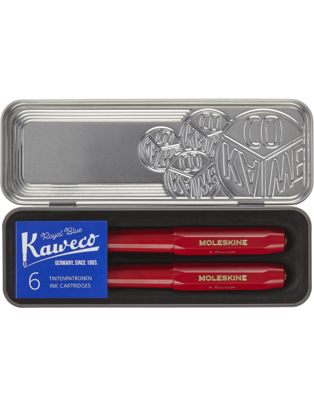 Moleskine x Kaweco roller pen blue