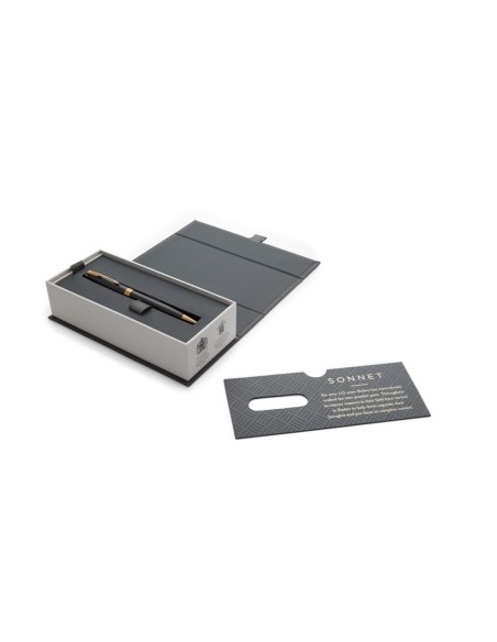 Pastapliiats Parker Sonnet Black GT 0,7mm must
