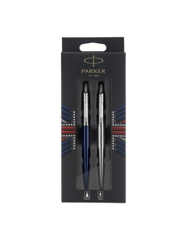 Value Pack - Duo Pack  (Bp + Bp Gel) 1 X  Bp  Jotter Royal Blue Ct 1 Bp Gel Stainless Steel Ct