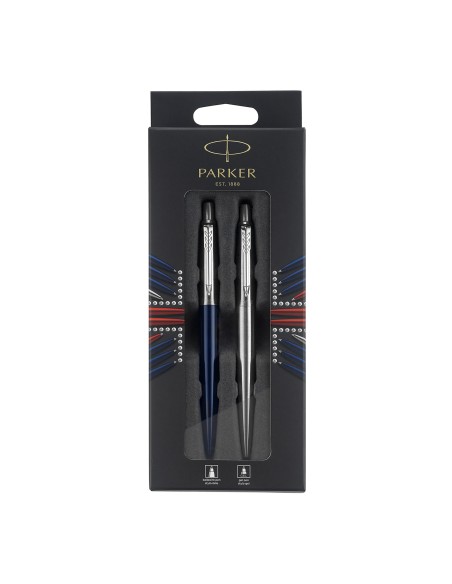 Value Pack - Duo Pack  (Bp + Bp Gel) 1 X  Bp  Jotter Royal Blue Ct 1 Bp Gel Stainless Steel Ct