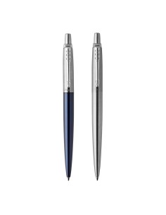 Value Pack - Duo Pack  (Bp + Bp Gel) 1 X  Bp  Jotter Royal Blue Ct 1 Bp Gel Stainless Steel Ct 2