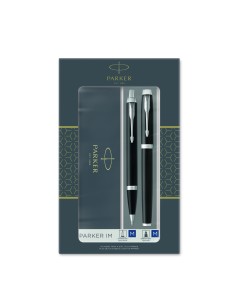 Kinkekomplekt Parker IM Black CT (sulepea +pastapliiats)