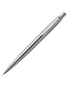 PARKER Jotter Mechanical Pencil, Stainless Steel with Chrome Trim, 0.5mm, HB #2, Gift Box
