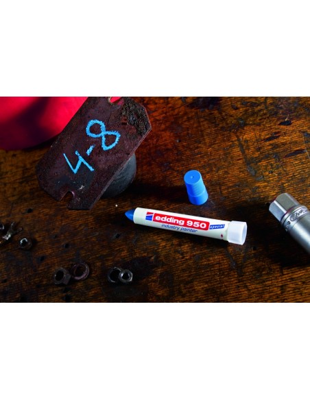 edding 950 industry painter blue
