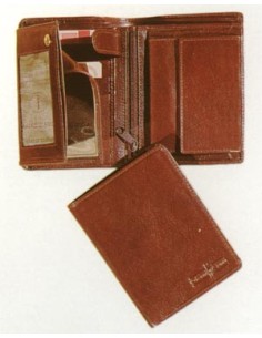 *wallet Gianni Conti 908037, cognac-brown leather