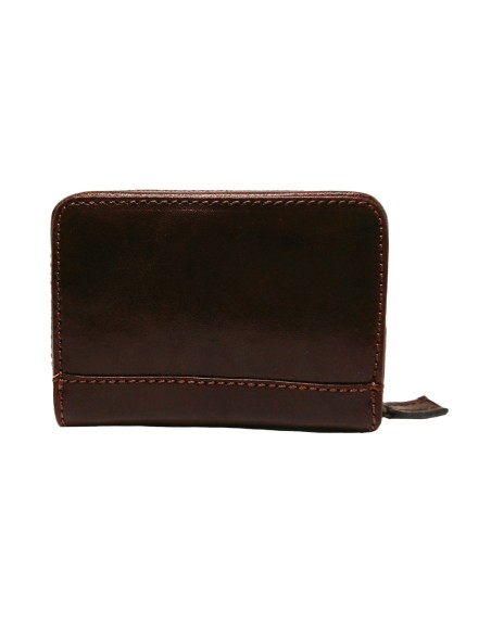 Leather wallet Gianni Conti 9407052-20 brown leather