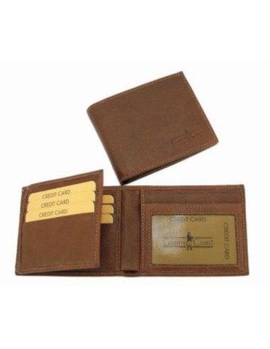 Leather wallet Gianni Conti brown