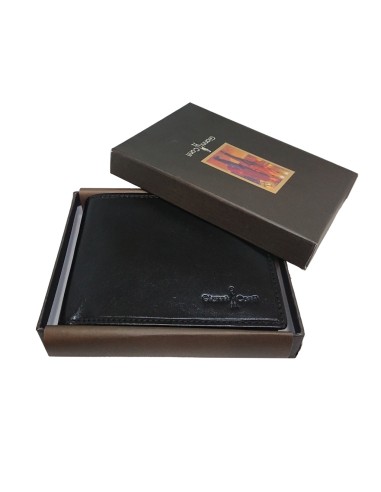 Leather wallet Gianni Conti 91702010 black