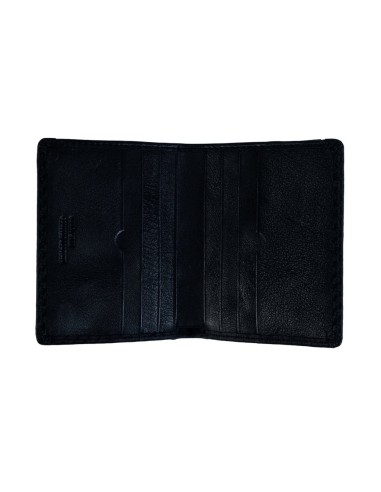 Leather wallet Gianni Conti black