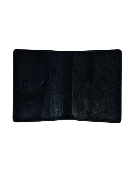 Leather wallet Gianni Conti black