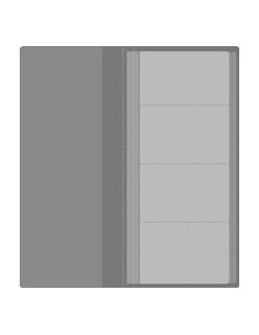 *Business cards book Prolexplast 096 blue 2