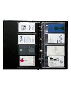 Business cards book Panta Plast 200 cards, black