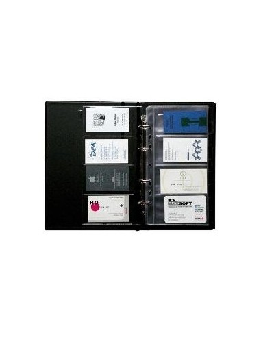 Business cards book Panta Plast 200 cards, black