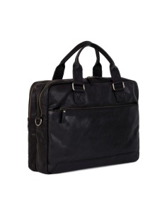 Leather handbag Gianni Conti black