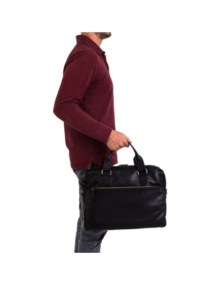 Käekott Gianni Conti 4111375-10 must nahk